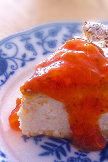 Ricottalı turta cheesecake
