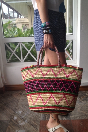 Hasır çantayla yollarda 