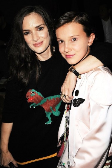Winona Ryder, Millie Bobby Brown