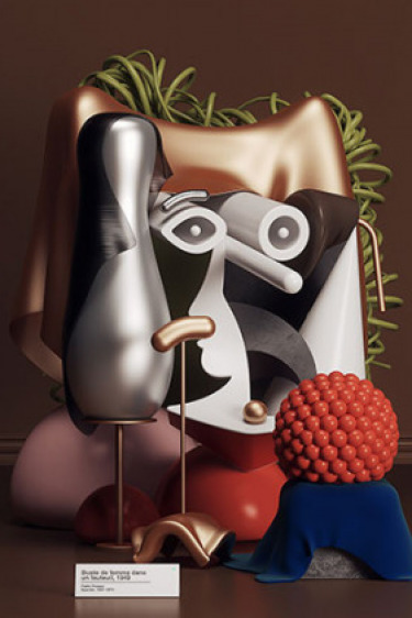 3. Boyutta Canlanan Picasso Eserleri