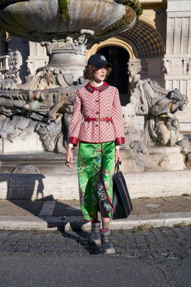Gucci’nin Beyzbol Şapkalarıyla Resmi Buluşması Gucci Pre-Fall 2018