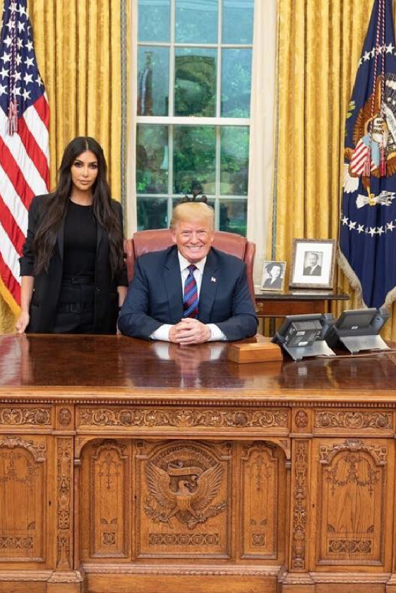 Kim Kardashian, Donald Trump