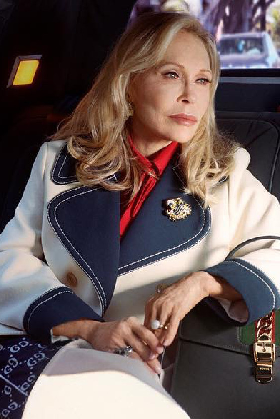 Faye Dunaway ile Zamana Başkaldıran Çanta: Gucci Sylvie