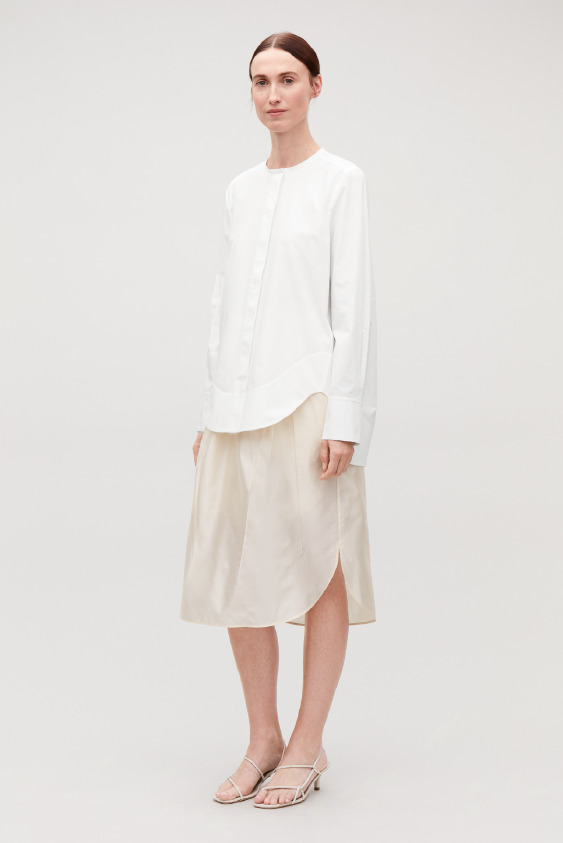 cos white shirt