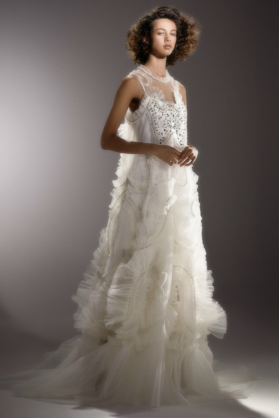 Vera Wang 2020 İlkbahar/Yaz Gelinlik