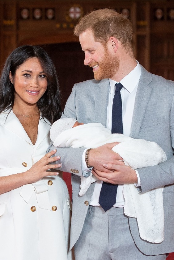 İşte Meghan Markle ve Prens Harry'nin Bebeklerinin İlk Fotoğrafı