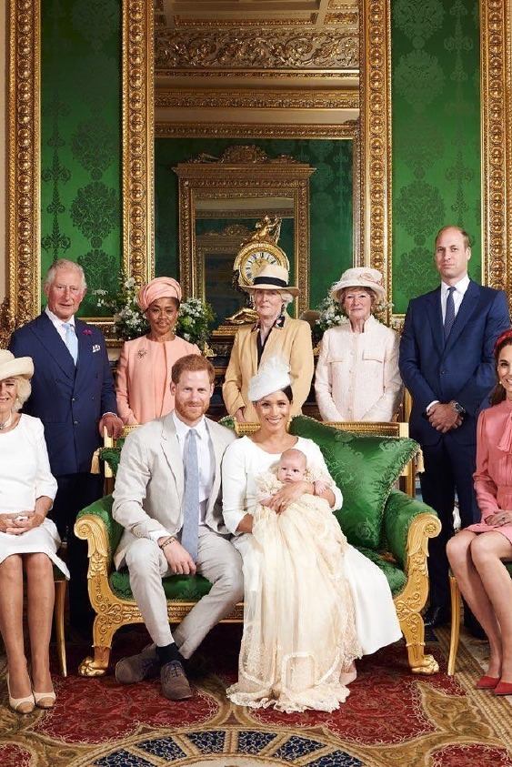 Küçük Prens Archie'nin Vaftiz Töreni Gerçekleşti