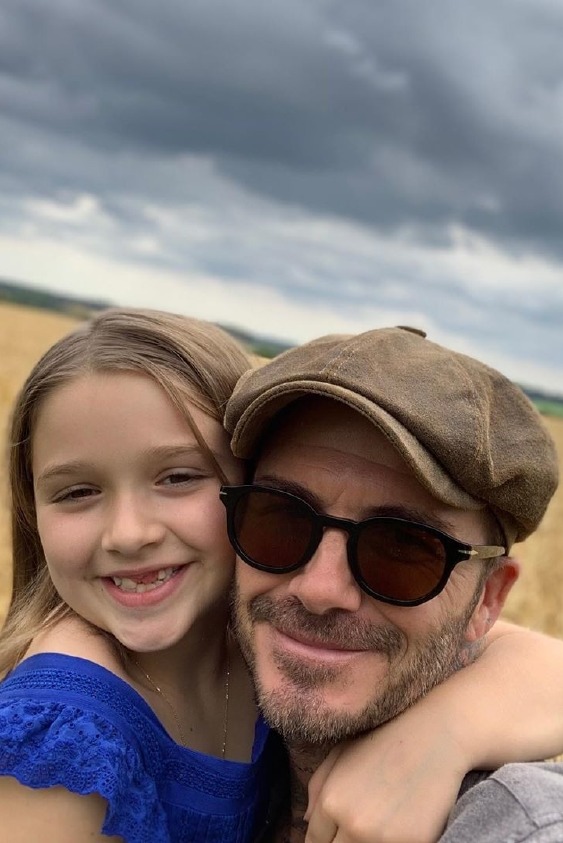 David Beckham'dan Kızı Harper'a Duygusal Mesaj