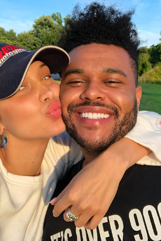 bella hadid, the weeknd