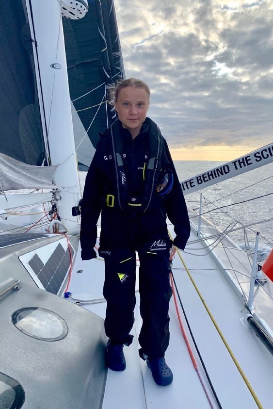 16 Yaşındaki Aktivist Greta Thunberg'in Atlantik Yolculuğu