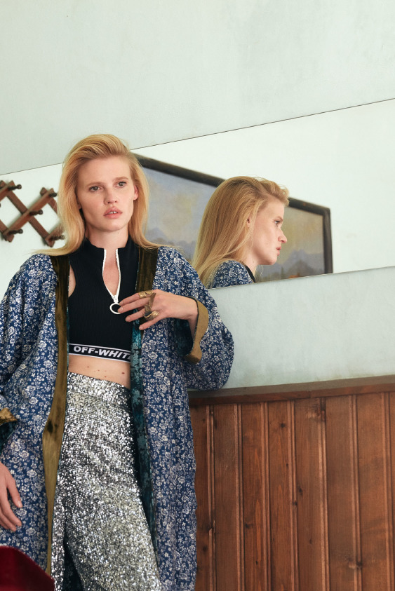 Lara Stone ile Çekim Arkasında