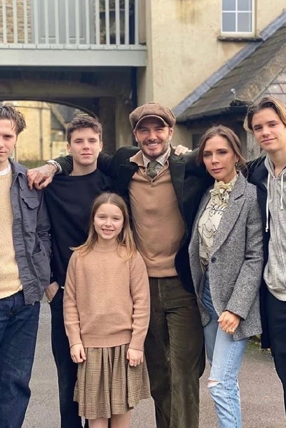 Beckham Ailesi Mutlu Yıllar Diler!