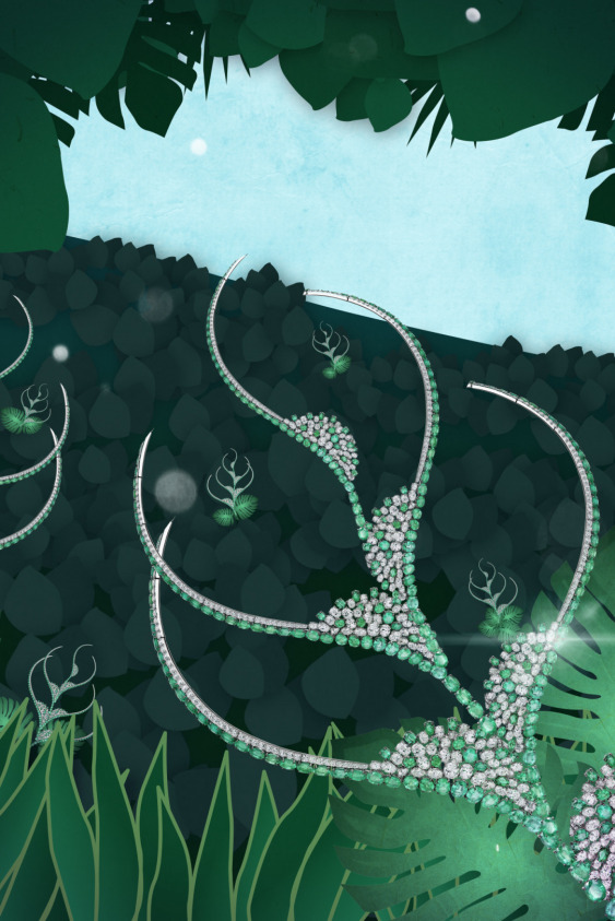 Papağanlardan İlham Alan Mücevher