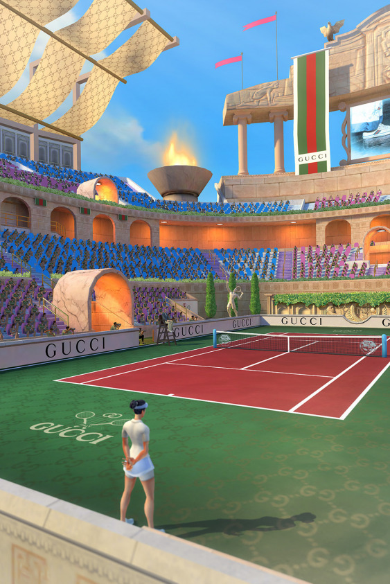 Sanal Dünyanın Tenis Kortlarında