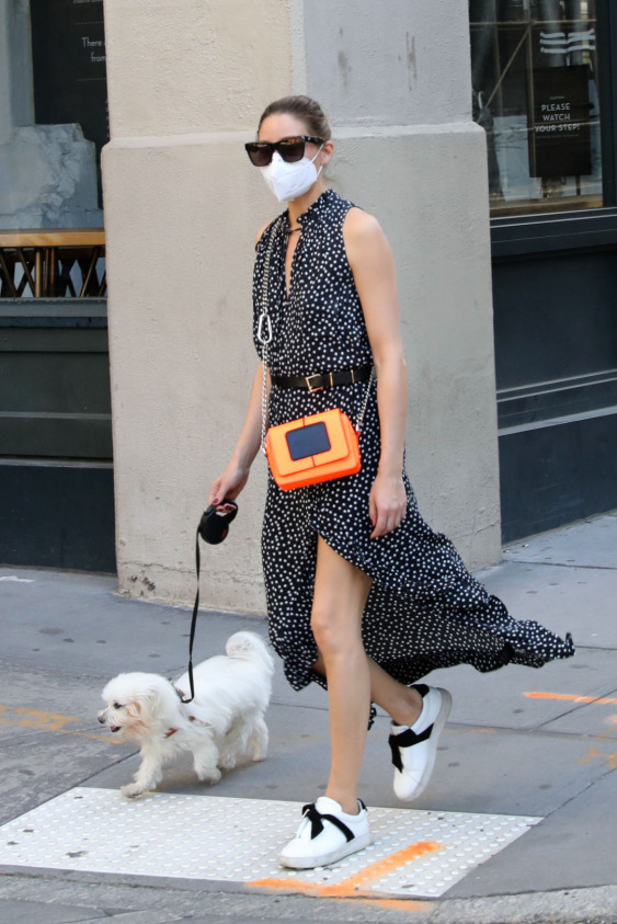 Olivia Palermo'nun Dinamizmini Puantiyelerden Alan Stili