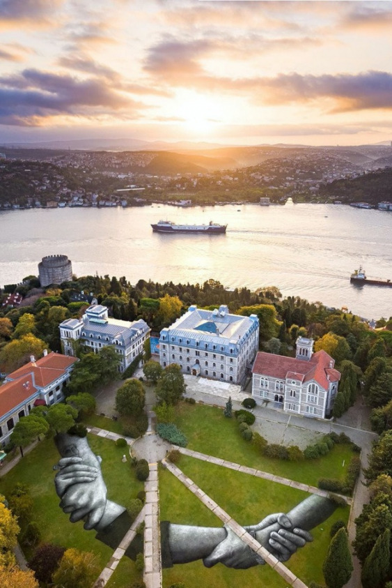 Saype Avrupa ve Asya'yı Birleştirmek İçin İstanbul'da