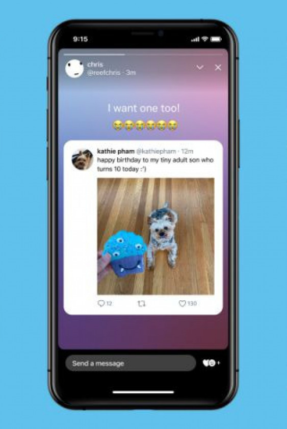 Twitter Fleets Story Uygulaması