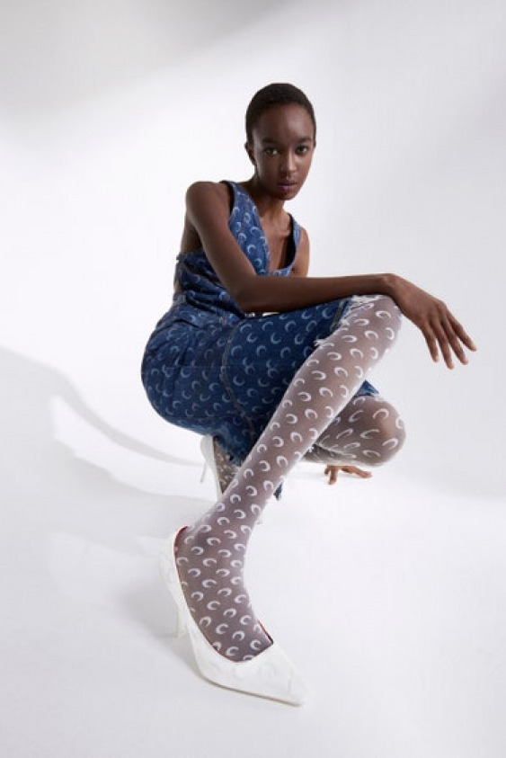 Marine Serre ve Jimmy Choo'yu Buluşturan Ayakkabılar Marine Serre