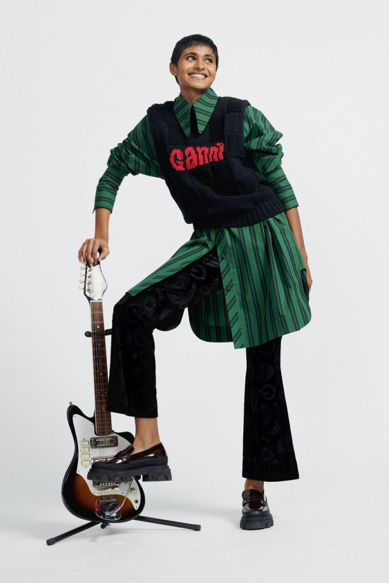 Eski ve Yeni Sürdürülebilir Moda İçin Buluşuyor Ganni, Vestiaire Collective