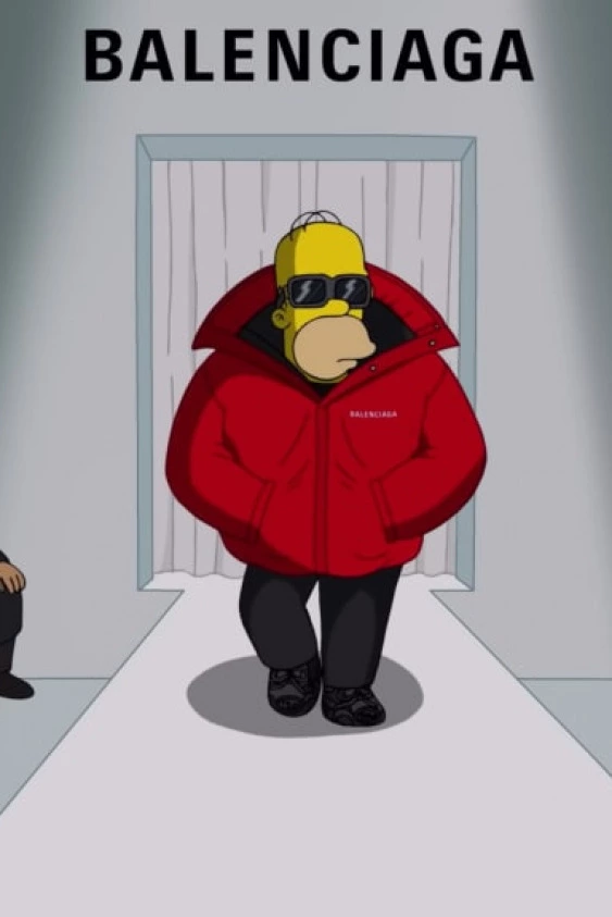 Simpsonlar Balenciaga Evreninde