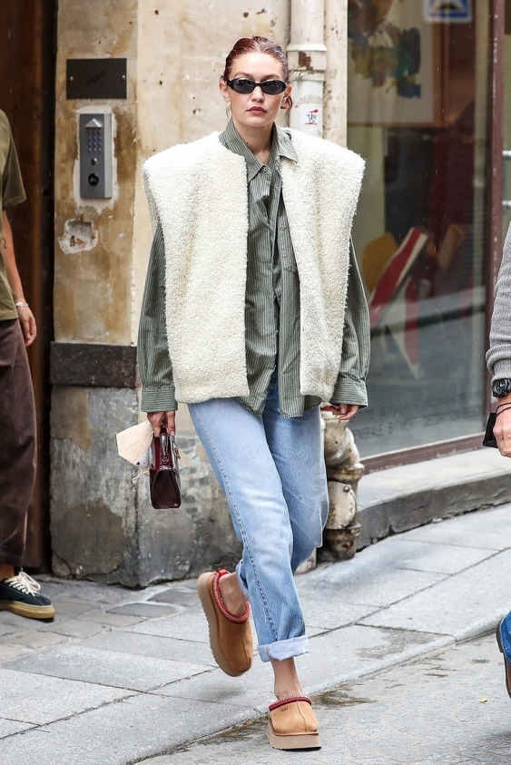 UGG’ın Yeni Yükselen Modeli: Gigi Hadid Gigi Hadid