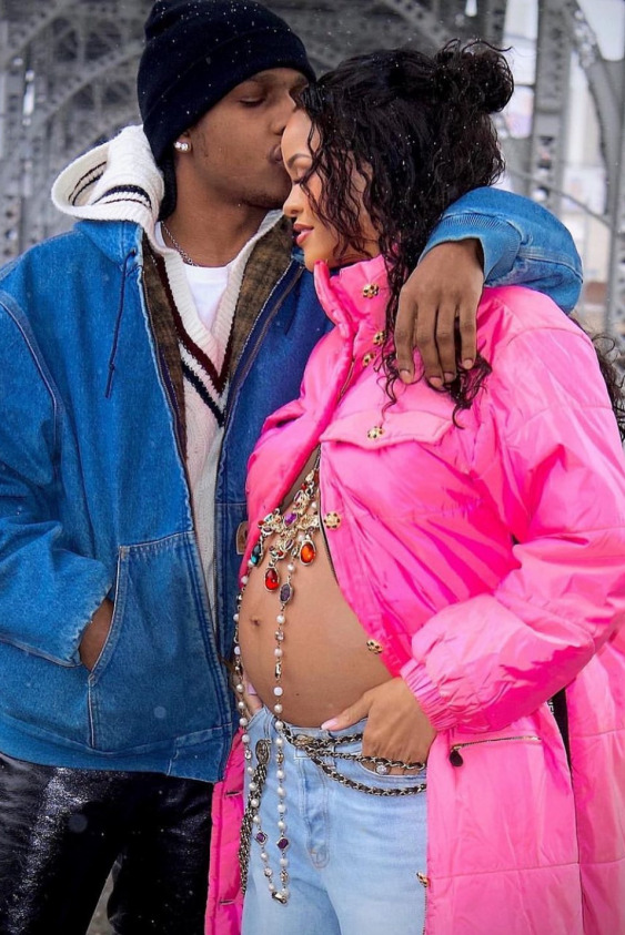 Rihanna ve A$AP Rocky İlk Bebeklerini Bekliyor