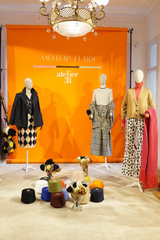 Mehtap Elaidi’den sürpriz işbirliği Mehtap Elaidi, Atelier38