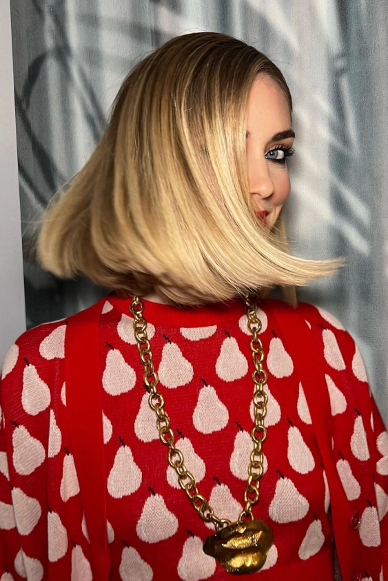 Chiara Ferragni'den Kısa Saç Kullanma Dersi