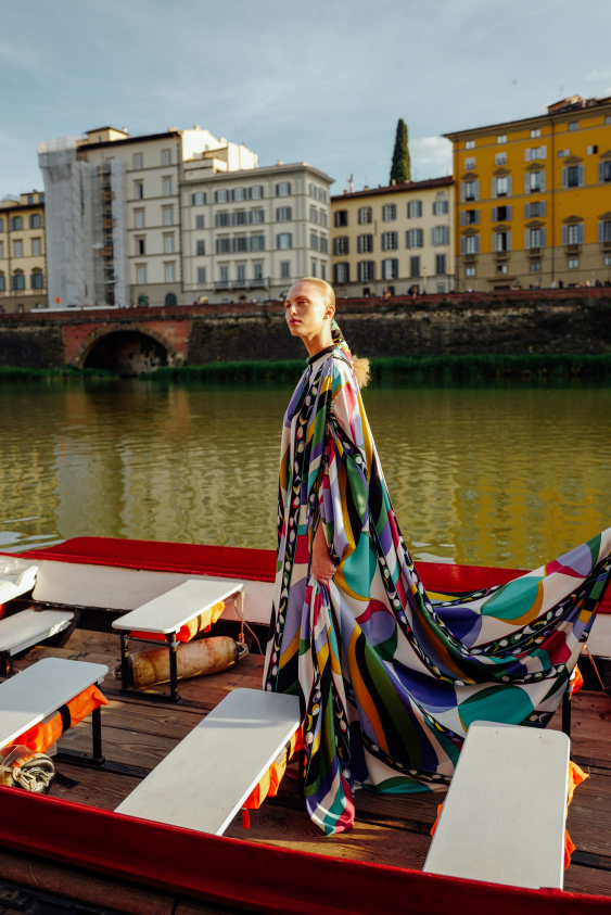 Camille Miceli'nin İlk Emilio Pucci Koleksiyonundan Kamera Arkası