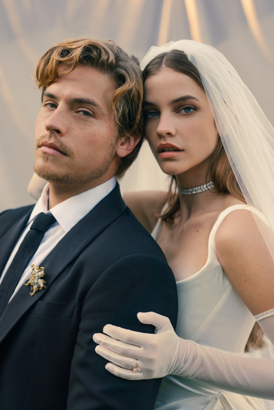 Barbara Palvin ile Dylan Sprouse Düğününden Vogue Özel Kareler