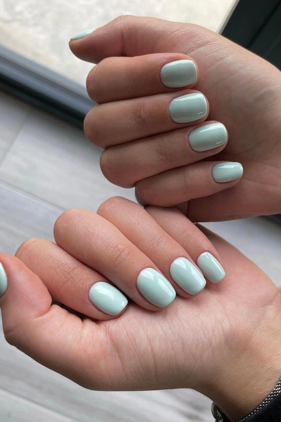 Milky Mint Manikür Trendi