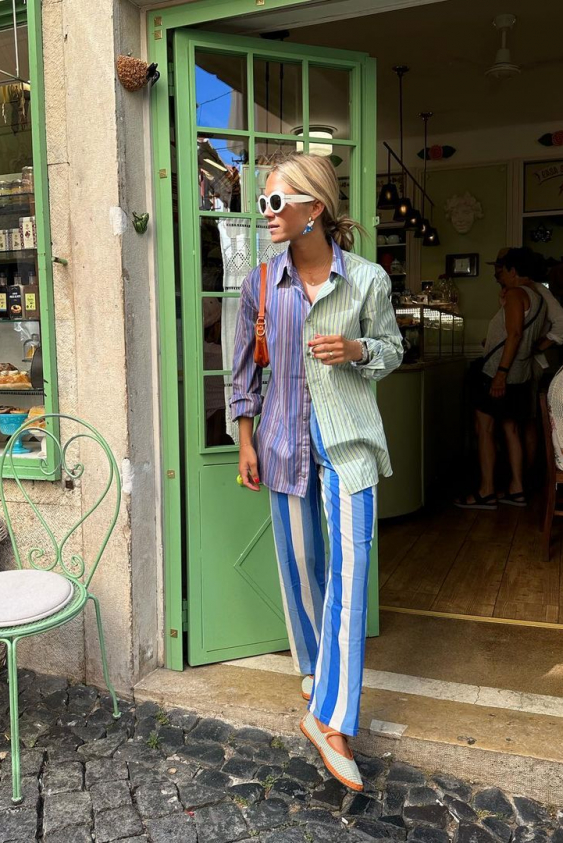 Sokak Stili Trendlerinde Eski Bir Tanıdık: Pijama Pantolon