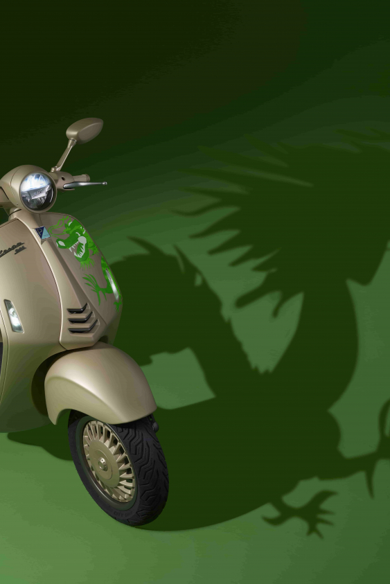 Vespa Ejderha Gücüyle Buluşuyor