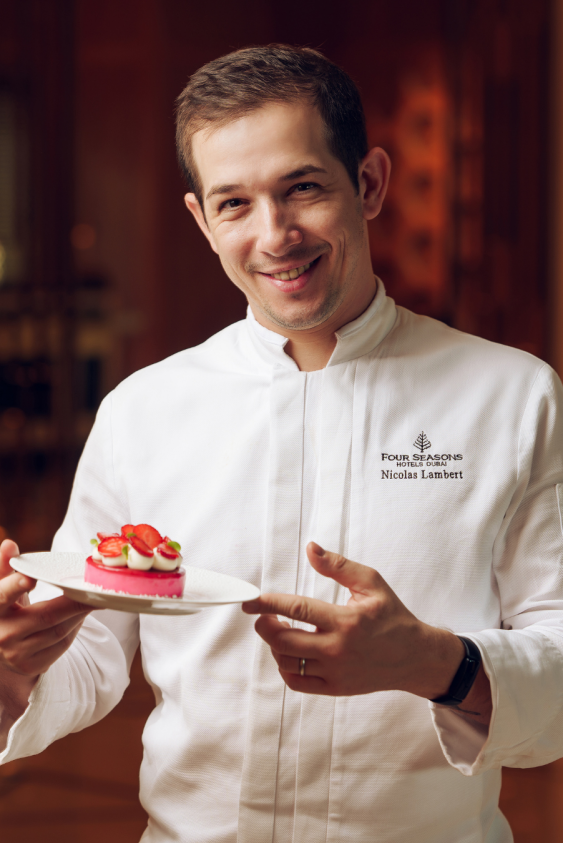 Dünyaca Ünlü Pasta Şefi Nicolas Lambert: “Harika bir tatlı sadece lezzet ya da sunumla ilgili değildir; insana hissettirdiği duyguyla ilgilidir.”