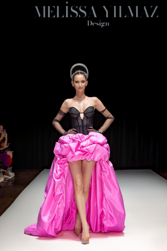 Iuliia Bazhan Shines at the Paris Fashion Show