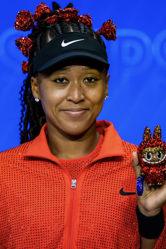 Naomi Osaka’nın Korttaki Kristalli Yeni Maskotu