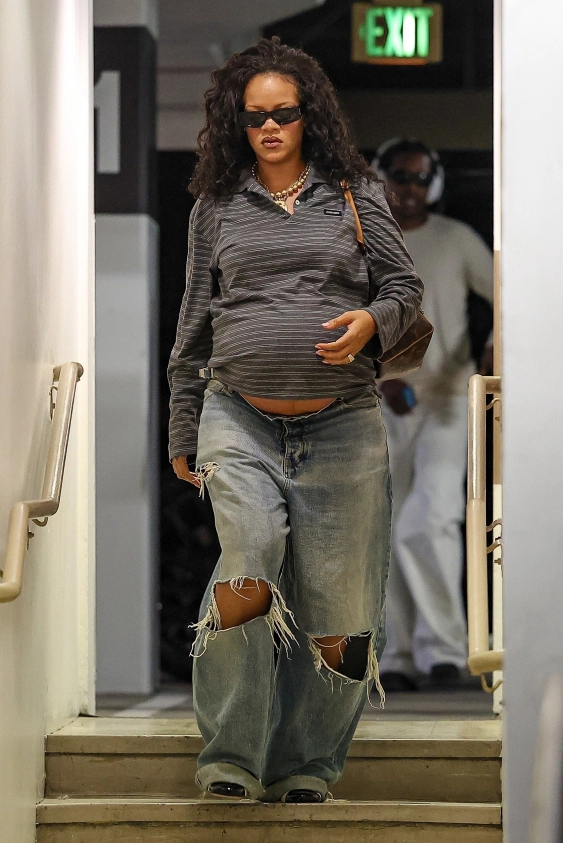 Rihanna ve A$AP Rocky Çifti Günlük Kıyafetlerine Şıklık Katıyor