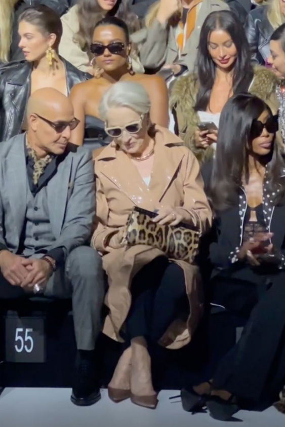 Miranda Priestly ve Nigel, Dolce & Gabbana’nın Milano Defilesinde Ön Sıradaydı