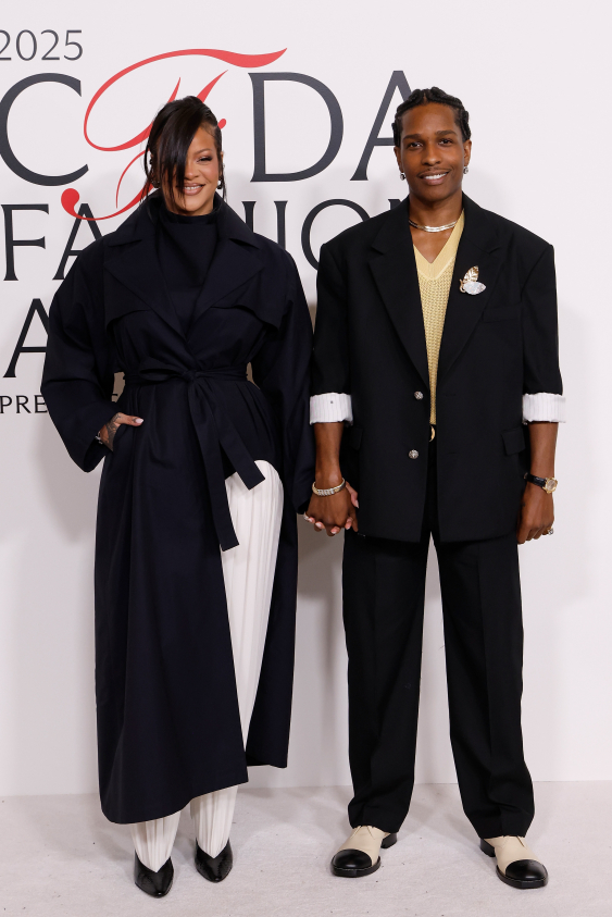 A$AP Rocky, 2025 CFDA Ödülleri’nde Stil İkonu Ödülü’nü Rihanna ile Birlikte Aldı
