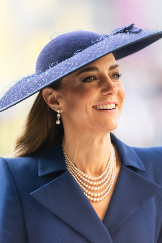 Galler Prensesi Kate Middleton İnciyi İmzası Haline Getiriyor
