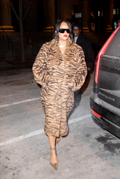 Rihanna En Tartışmalı Hayvan Desenine Bir Kez Daha Sahip Çıkıyor