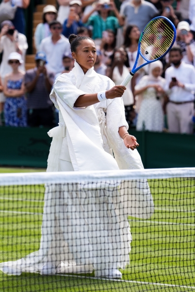 Naomi Osaka’nın Beyaz Kimonosu Japon Mirasını Wimbledon’a Taşıdı