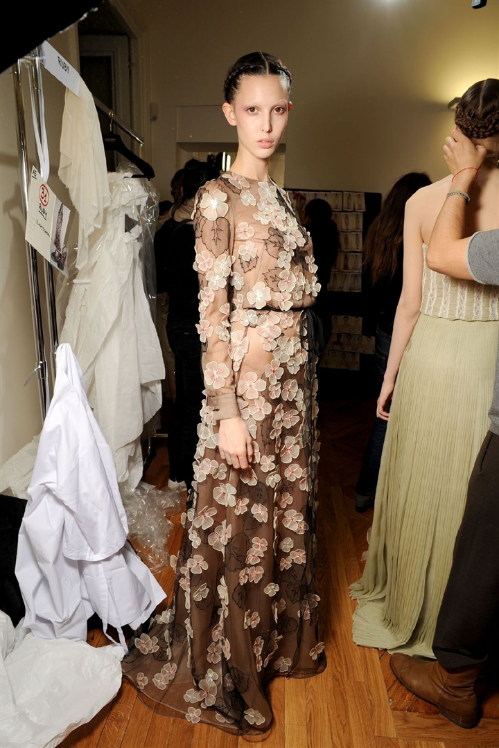 Valentino 2011 İlkbahar/Yaz Couture Çekim Arkası