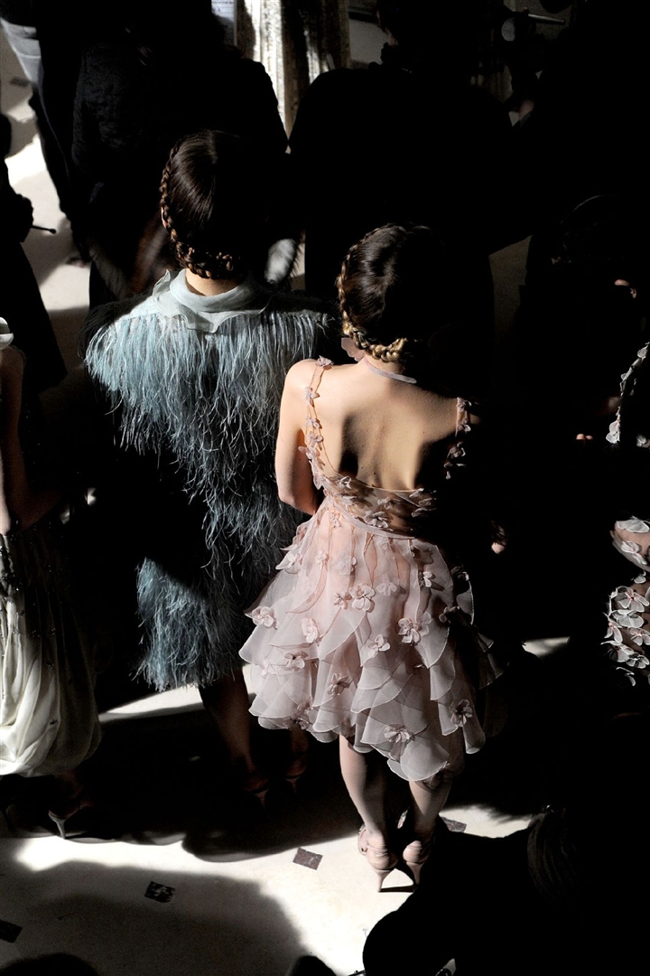 Valentino 2011 İlkbahar/Yaz Couture Çekim Arkası