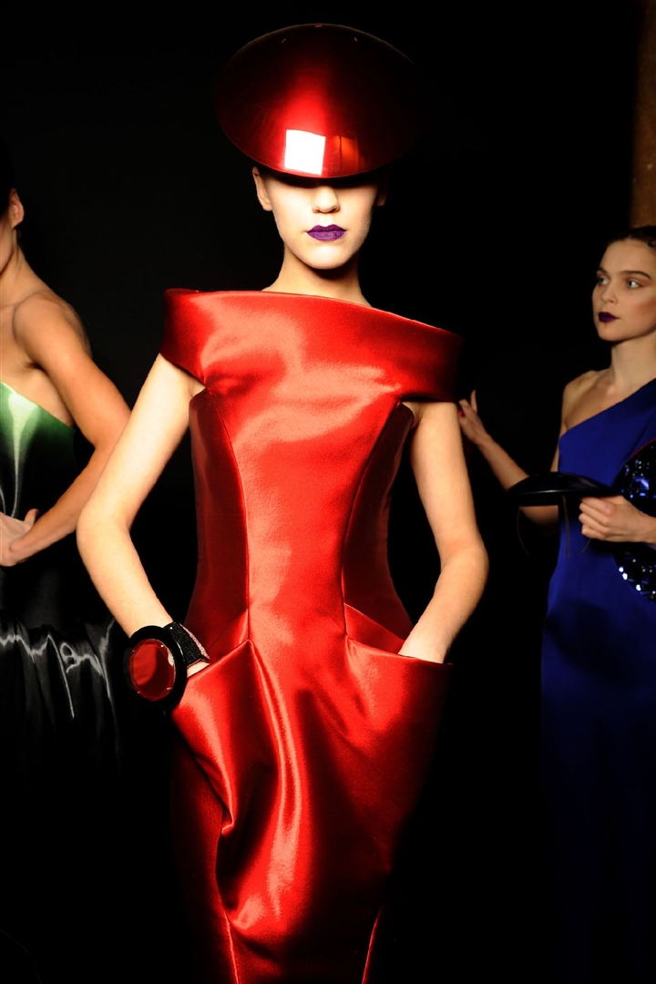 Armani Prive 2011 İlkbahar/Yaz Couture Çekim Arkası