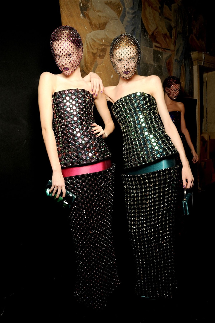 Armani Prive 2011 İlkbahar/Yaz Couture Çekim Arkası