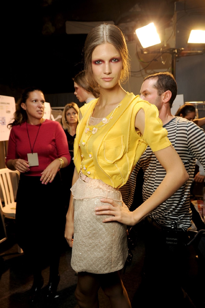 Nina Ricci 2011 İlkbahar/Yaz Çekim Arkası