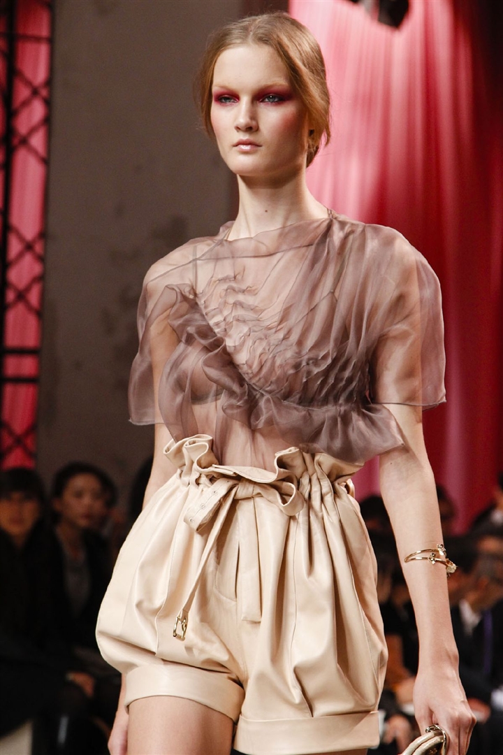 Nina Ricci 2011 İlkbahar/Yaz Detay