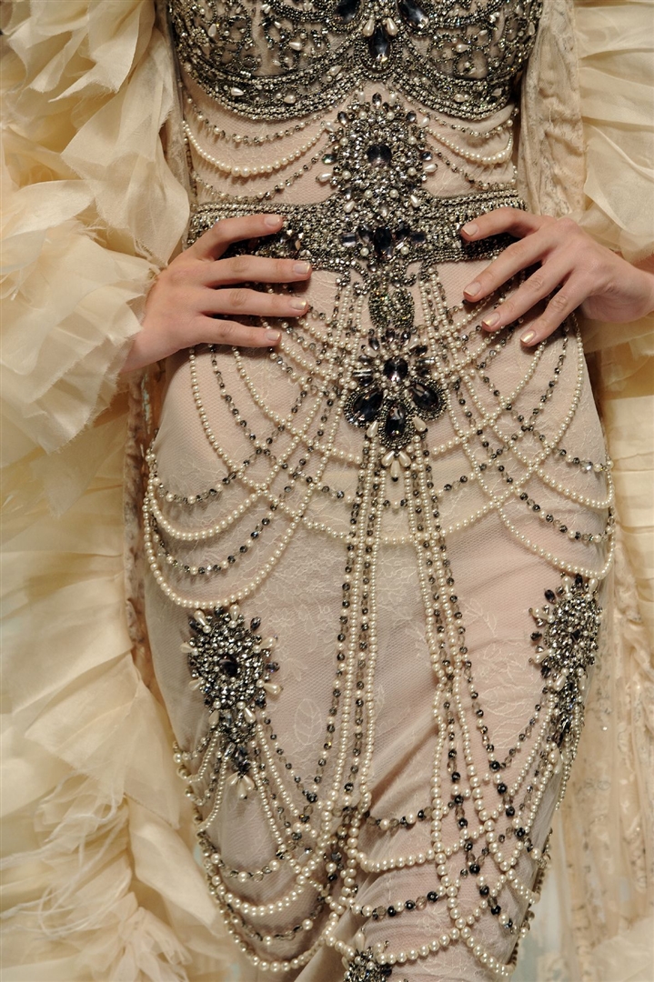 Zuhair Murad 2010 Sonbahar/Kış Couture Detay