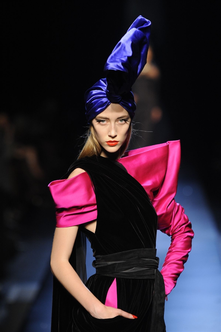 Jean Paul Gaultier 2010 Sonbahar/Kış Couture Detay